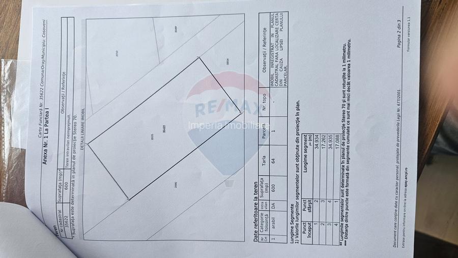Teren 300 mp Cosoveni / Aleea Ulmului - 3