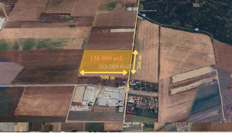 TEREN INDUSTRIAL / LOGISTIC — 13 HA | ARICESTII RAHTIVANI | DN 72 - 2