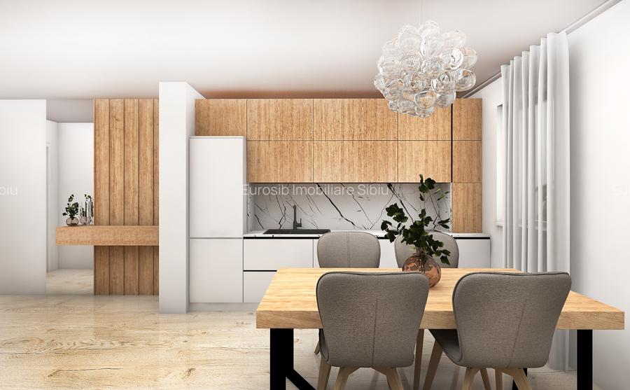 Apartament 2 camere finisat la cheie, Orhideea Sibiu, d-na Stanca - 8