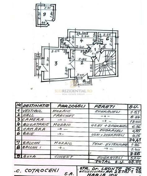 Vila individuala in zona Cotroceni-Parc Izvor, Sector 5 - 1