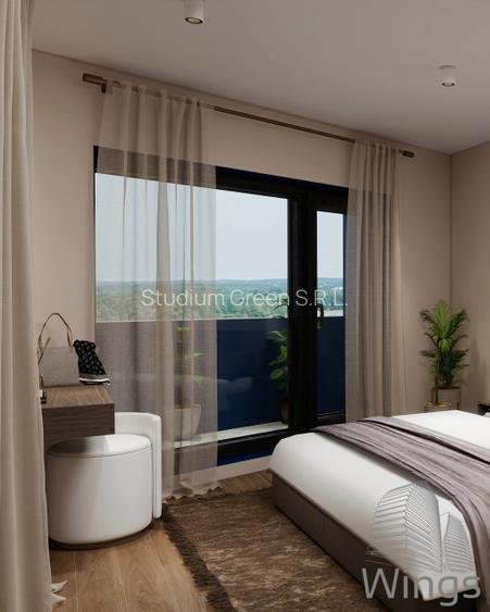 Panoramă. Volum. Spectacol arhitectural. Wings- penthouse - 2