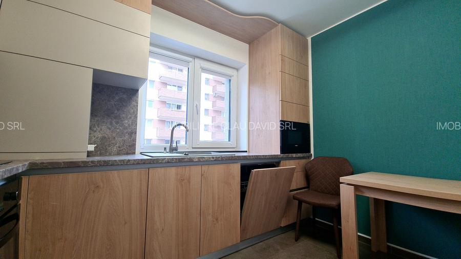 APARTAMENT  2 CAMERE DECOMANDAT SUPRAFATA GENEROASA - MOBILAT UTILAT LUX - 9
