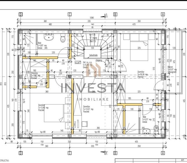Casa noua in Chinteni, 700 mp teren- zona strazii Caragiale - 2