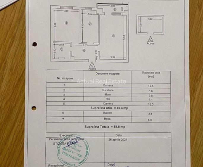 APARTAMENT 2 CAMERE | DECOMANDAT | BOXA | ZONA DACIA - 6