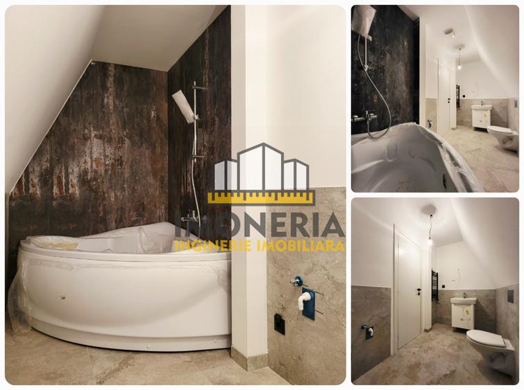 Penthouse 4 camere eficiente energetic-3 bai-0% comision-550m Metrou N.Teclu
