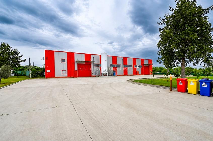 HALĂ MODERNĂ 837 MP - TEREN 4.236 MP - 90 kW – ISU - ACCES TIR - 7