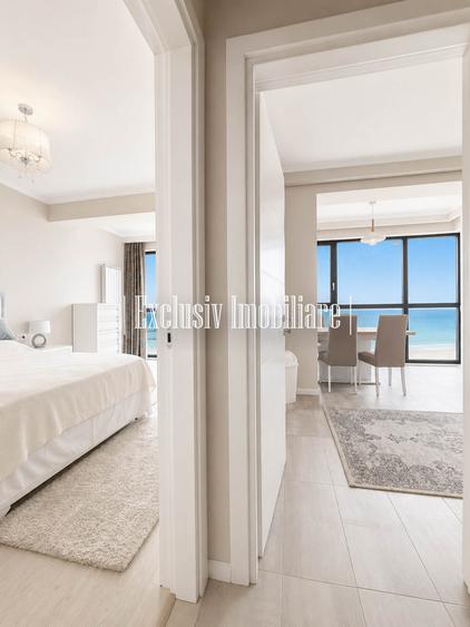 Vedere Frontala la Mare - Apartament Premium 2 camere 70 mp cu Parcare Subterana