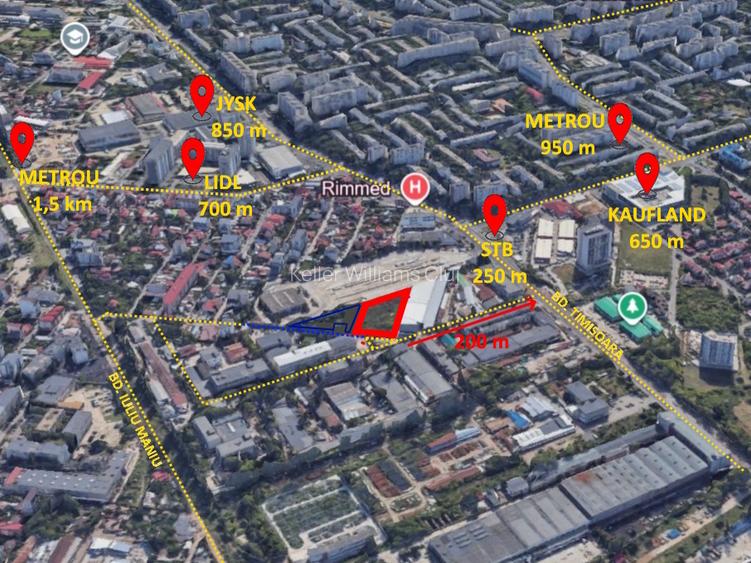 Bd. Timisoara, CUT = 3, P+14 - 12 minute Metrou Valea Ialomitei - 3