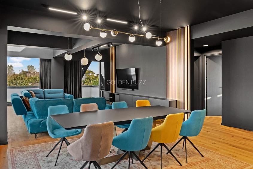 Apartament 3 camere lux | 140 mp | 33 mp terasă | Șos. Petricani - 28