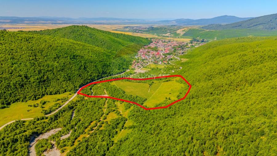 Teren 128.000 mp-Săcele-zona Garcini/ Intravilan/ COMISION 0% - 3