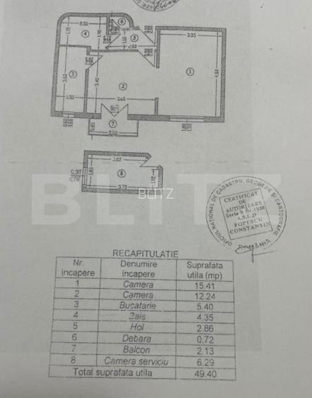 Apartament de vanzare 2 camere, 50 mp, zona Piata Romana  - 8