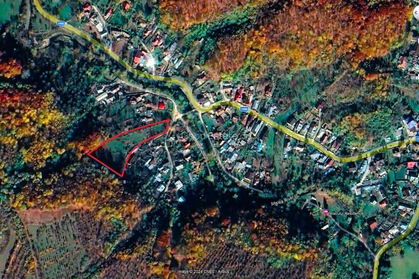 VANZARE teren intravilan 6011mp Mislea Scorteni Prahova Telega Prahova utilitati - 11