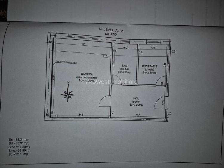 Sagului | 1 Camera | Decomandat. - 1