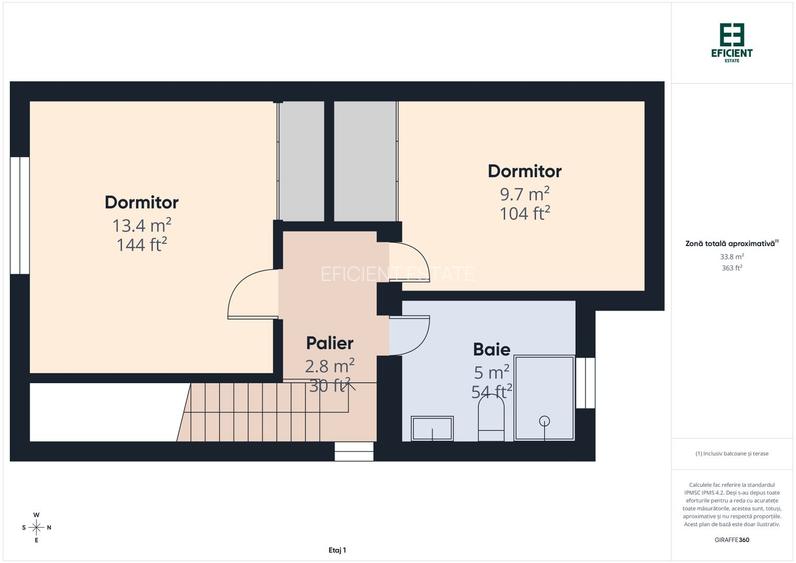 Casă tip Duplex 3 camere - mobilat modern - Sânandrei - Timișoara - 17
