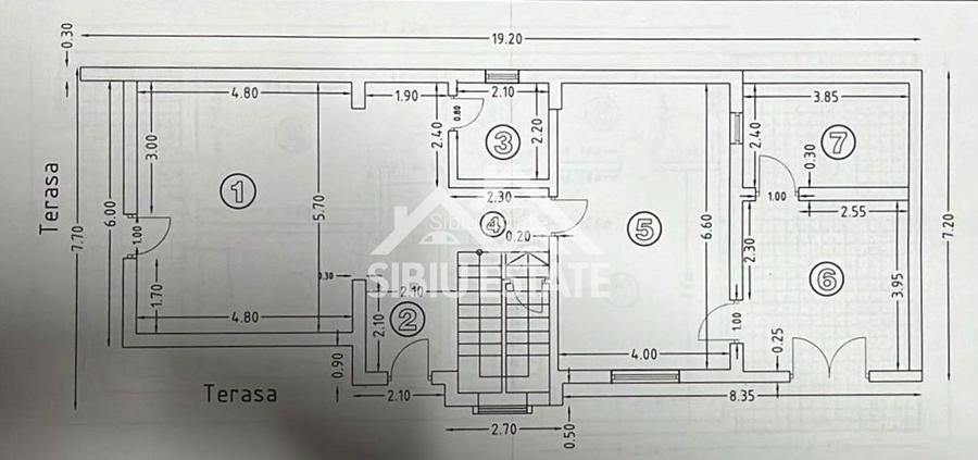 Casa Sibiu, terase panoramice, garaje, teren mare, Sura Mica - 32