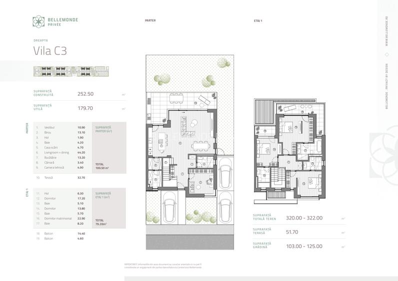 Vilă de tip duplex în Bellemonde Privée, Pipera - 1