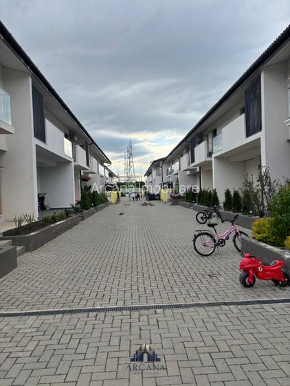 Casă înșiruită modernă cu 4 camere | 2 garaje | Complex închis | Florești - 16