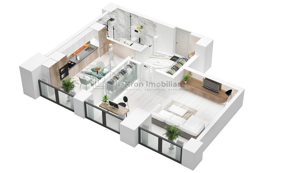 Apartament 1 camerea - 3