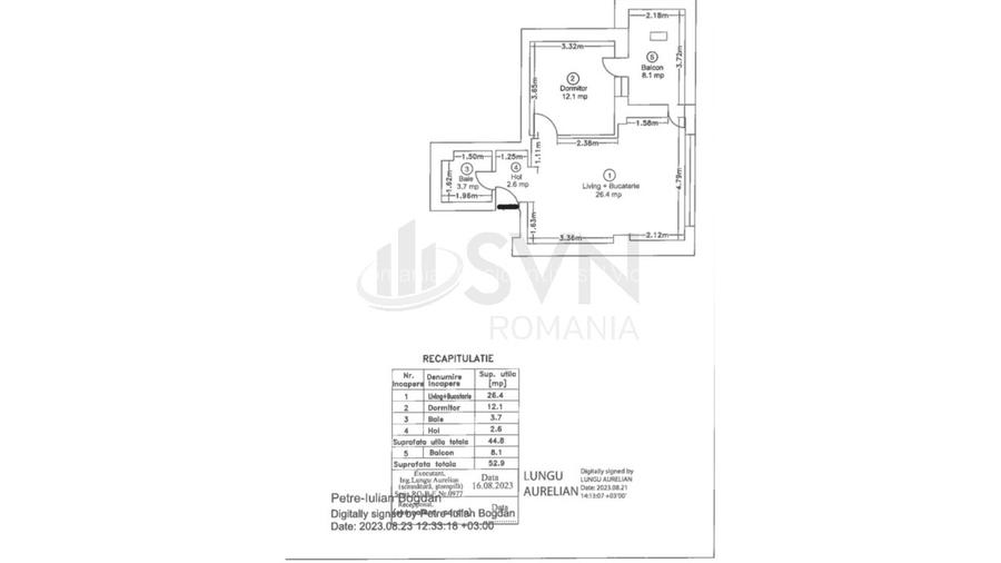 REA1025888 Apartament 2 Camere I Ivory Residence I Pipera - 11