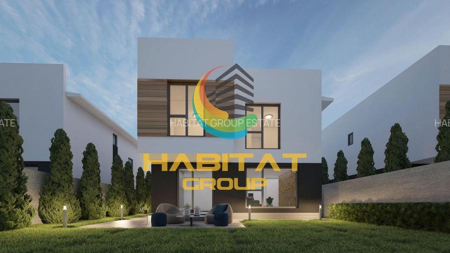 Individual Safirului 122mp 4 Camere 4 Bai Dressing 280 mp teren complex privat - 2