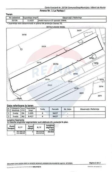 Teren intravilan 11.500 mp – Strada Cismari Vălenii de Munte - 5