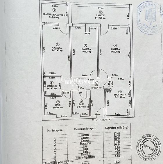 Apartament 3 Camere | 97mp | 1900 €/mp | Tractorul | Isaran Residence - 4