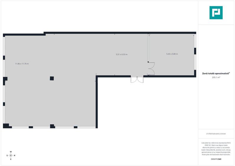 Spații moderne 205 mp și parcare, lângă autostradă - 3