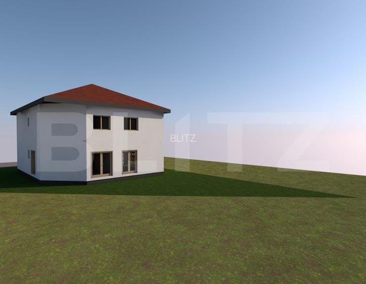 Dupex de vanzare, 120 mp utili, 150 mp de teren, zona Fagului - 2