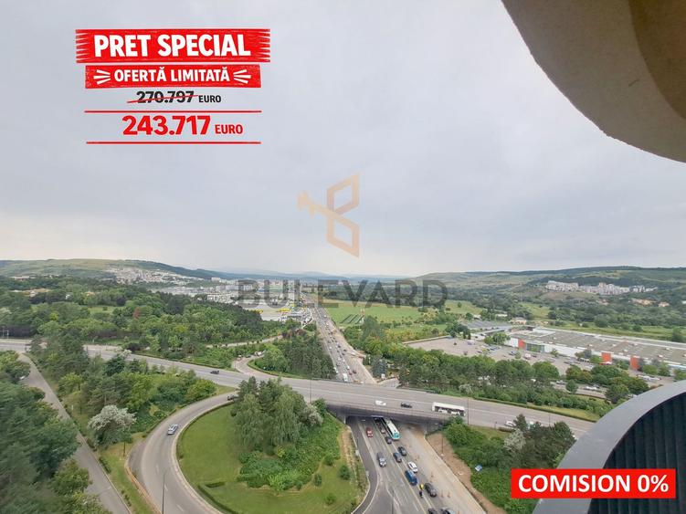 Pret special! Apartament 3 camere + terasa 13 mp view superb!