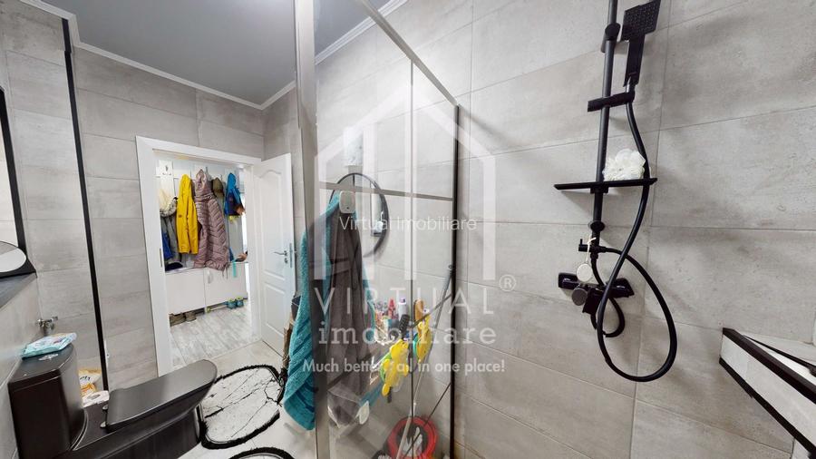 Casa cu 5 camere, 120mp utili + terasa, teren 300mp,  Cisnadie. - 13