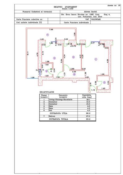 Apartament Cortina 126 Iancu Nicolae - Baneasa - Locatie ideala | Acces facil - 27