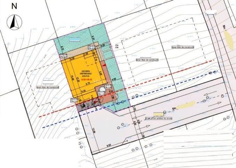 Casa noua, D+P+E cu C.F. ,  300 mp teren, zona  Auchan, cartier Iris - 3