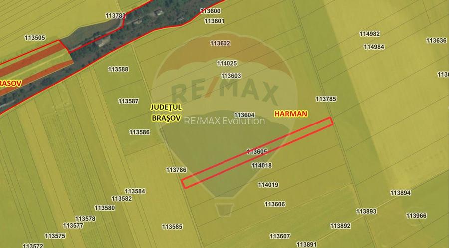Comision 0%| Teren extravilan UAT Harman - 3