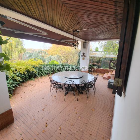 Vila lac snagov in cea mai buna portiune a lacului, ponton, garaj barca, piscina - 26