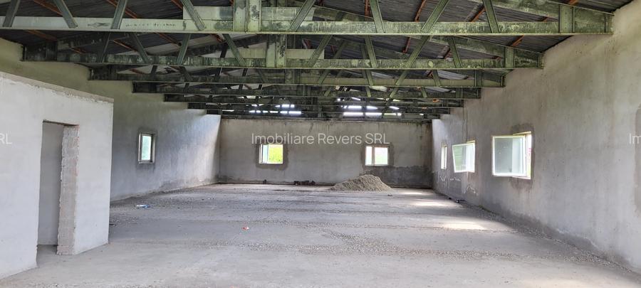 HALA 400 MP - ZIDARIE  IN CONSTRUCTIE-CU TEREN 6100 MP, DUBLU ACCES TIR BABENI - 30