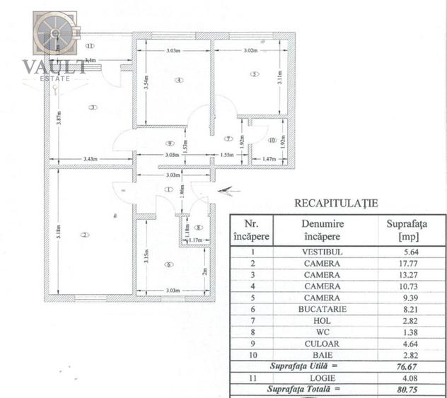 Apartament 4 camere-mobilat/utilat-Drumul Taberei - 1