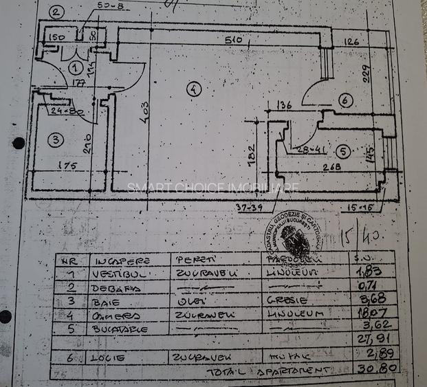 Garsonieră în zona Diham - Bd. Basarabia - Arena Națională - Bd. Chișinău - 13