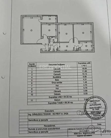 Apartament 3 camere Aparatorii Patriei - 6