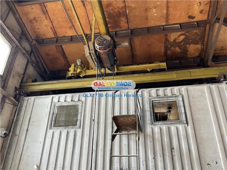 Hala 400 mp Pod Rulant 2T Birouri 100 mp Platforma Betonata 2500 mp - 10