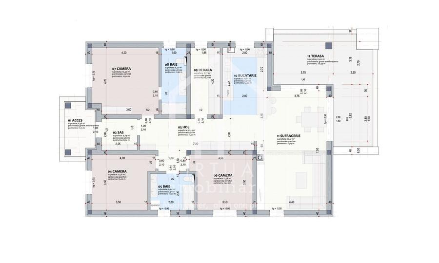 Casa cu 4 camere, 130mp utili+pod masardabil, 503mp teren, Cisnadie - 1