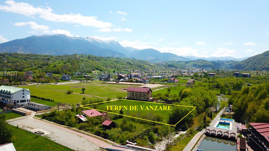 Teren superb in Bran cu parau in spatele lui - 7