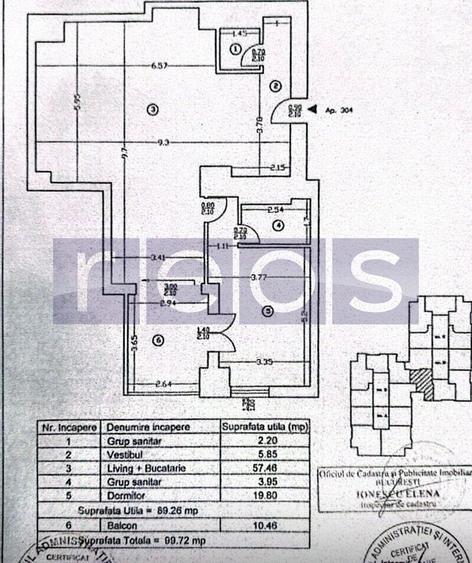 VANZARE APARTAMENT 2 CAMERE PREMIUM | 89MP | UTILAT-MOBILAT | UPGROUND - 20