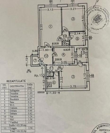 Militari, Gorjului, apartament 3 camere, 67 mp - 1