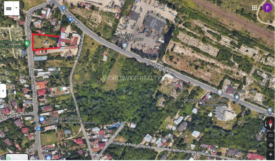 Teren intravilan Giulesti Sarbi/Str. Sculptorilor - 10