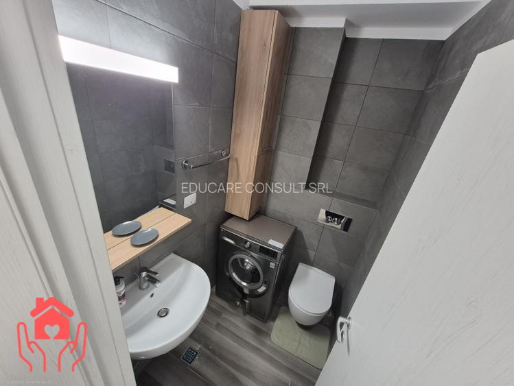 SISESTI-2 camere mobilate, 2 bai, terasa cu vedere lac, bloc boutique, parcare! - 26