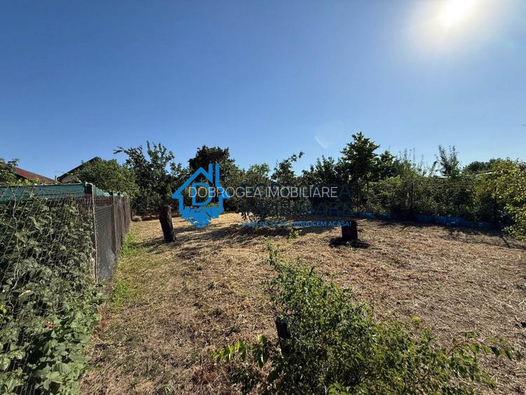 Caslita - teren 513 mp, pomi fructiferi, casa 2 camere - 2