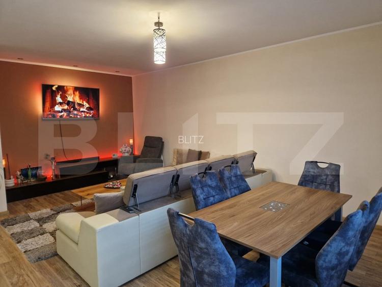 Apartament modern, cu 3 camere, 2 bai, 85 mp, 2 parcari, zona Somesului ! - 2