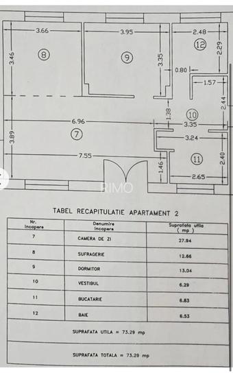 Apartament 3 Camere - 1