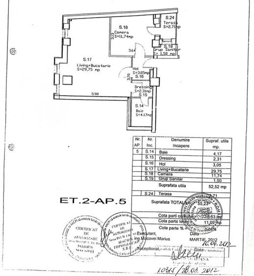 Apartament 2 camere – Piata Iancului, bloc 2012 - 16