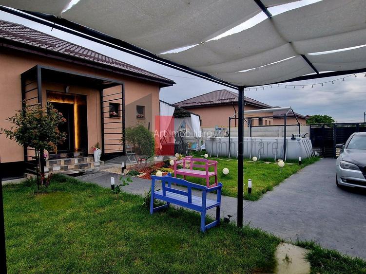 Vanzare casa moderna cu piscina si zona de fitness --Mihailesti - 3